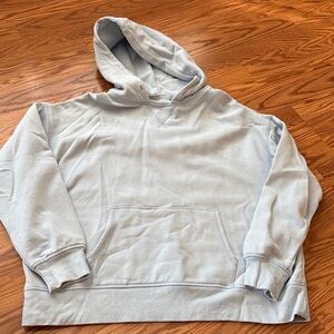 American Eagle Outfitters Light Blue Hoodie